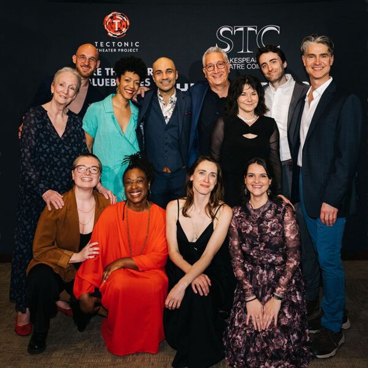 Moisés Kaufman, Amanda Gronich, and The Cast of Here There Are Blueberries at 