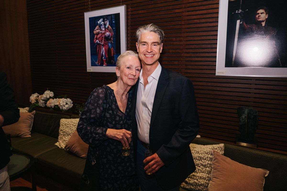 Kathleen Chalfant and Scott Barrow at 