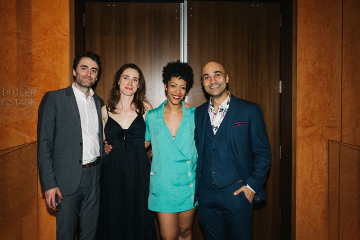 Charlie Thurston, Elizabeth Stahlmann, Nemuna Cheesy, and Maboud Ebrahimzadeh at 