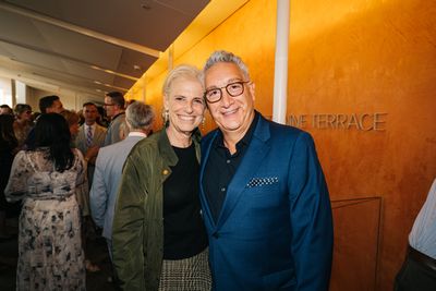 Amy Stursberg and Moisés Kaufman Photo