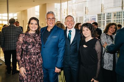 Amy Marie Siedel, Moisés Kaufman, Matt Joslyn and Amanda Gronich Photo