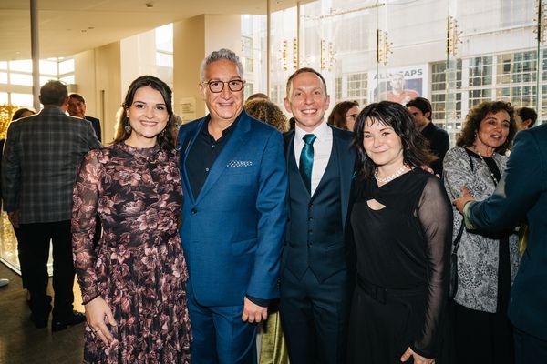 Amy Marie Siedel, Moisés Kaufman, Matt Joslyn and Amanda Gronich Photo