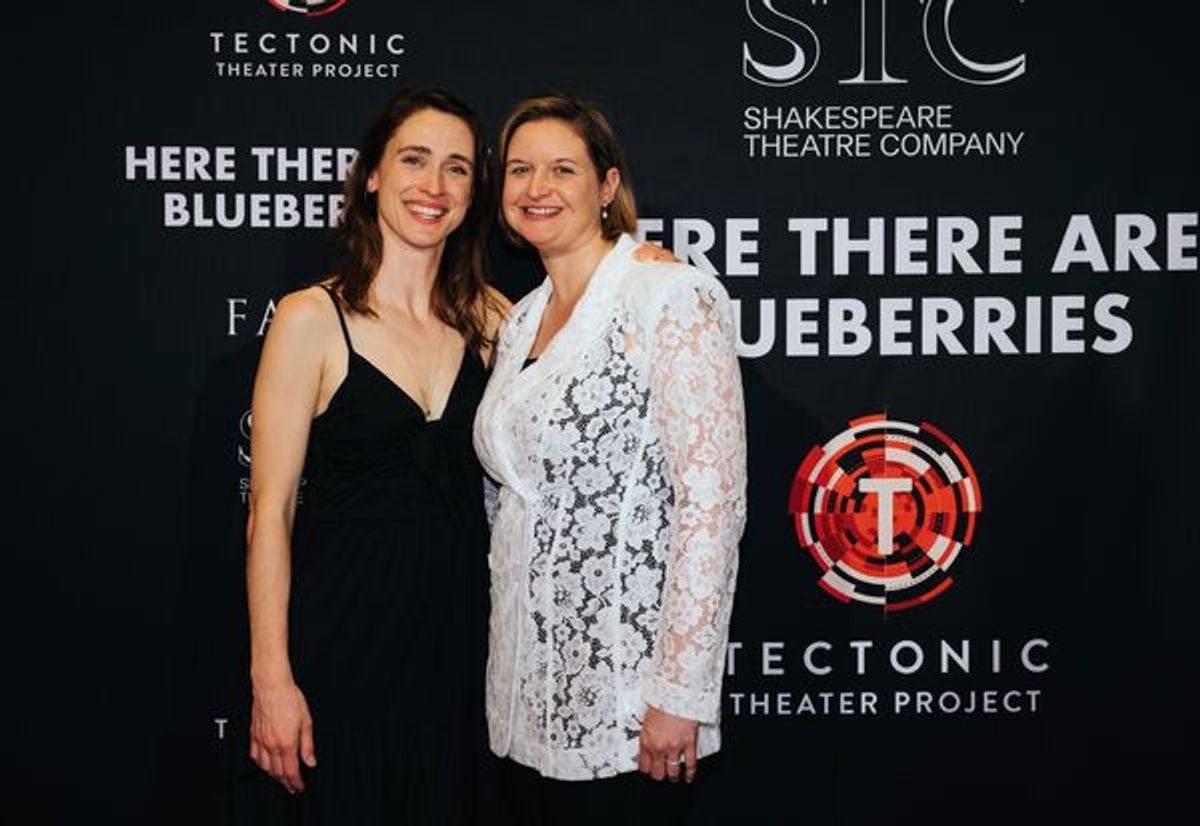 Elizabeth Stahlmann and Rebecca Erbelding at 