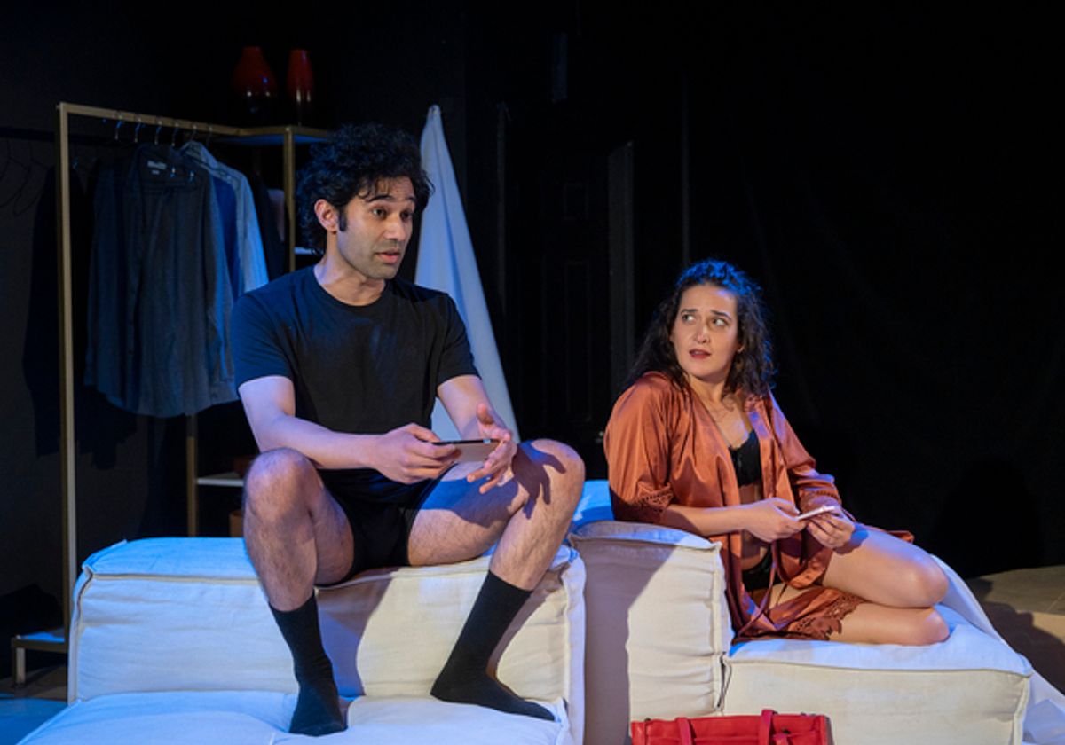 Faiz Siddique and Aila Peck  at 