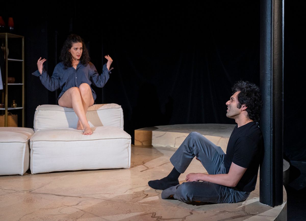 Aila Peck and Faiz Siddique  at 