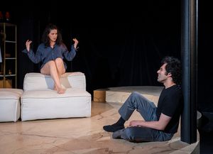 Aila Peck and Faiz Siddique  Photo