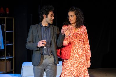 Faiz Siddique and Aila Peck  Photo