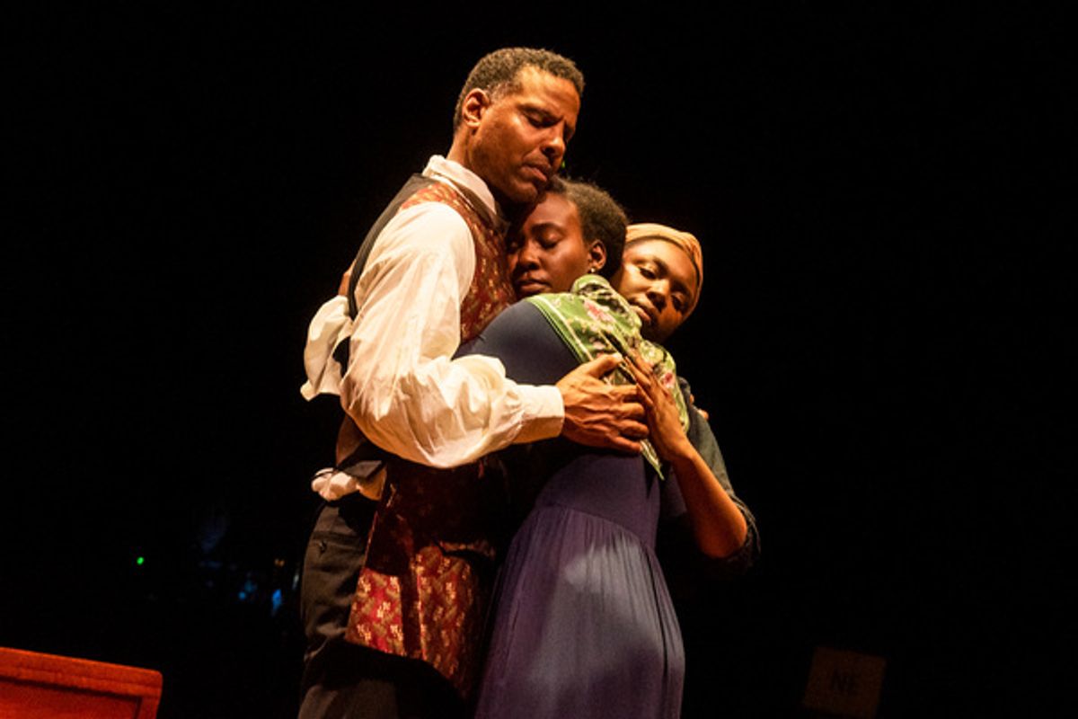 Phillip Brown, Asia Rogers, and Kira Player at 