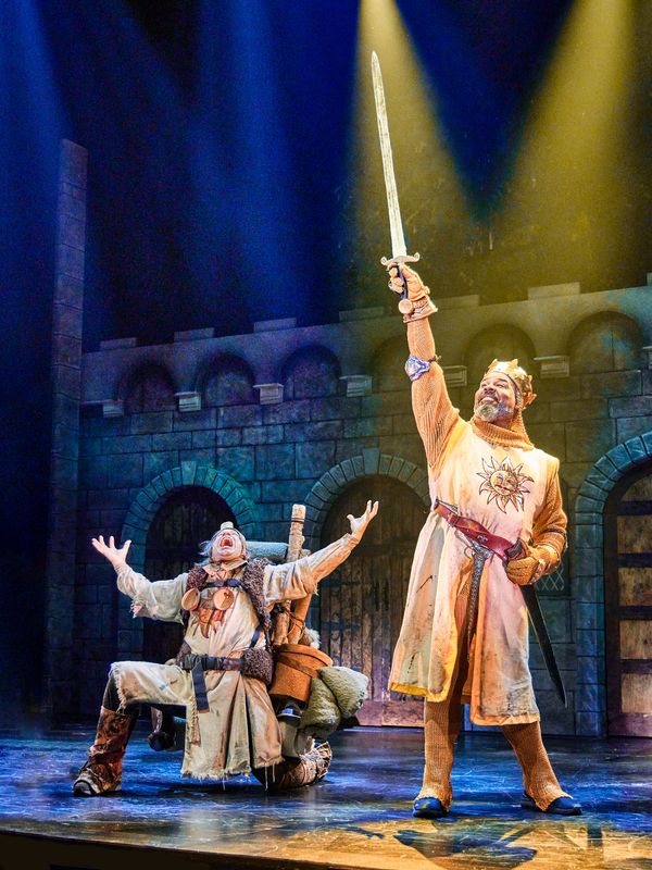 Matthew Saldivar and James Monroe Iglehart Photo