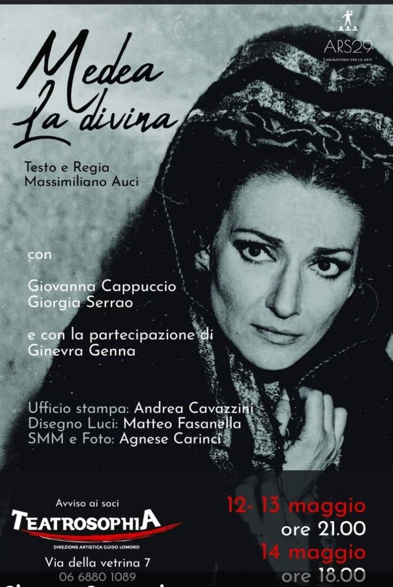 Review: MEDEA LA DIVINA al TEATROSOPHIA  Image