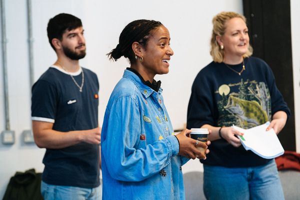 Nima Taleghani, Amaka Okafor, Laura Checkley Photo
