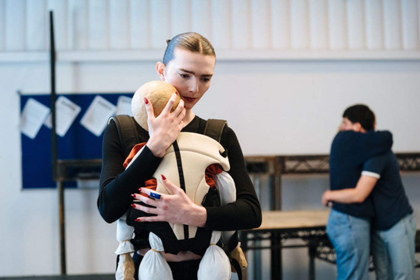 Photos: Inside Rehearsal For HOPE HAS A HAPPY MEAL At Royal Court Jerwood Theatre  Image