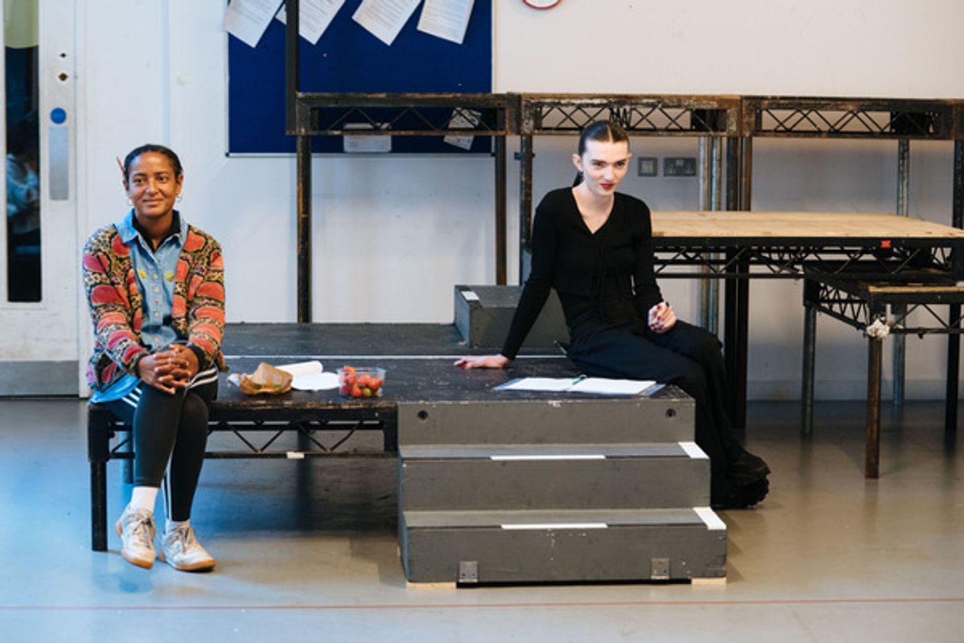 Photos: Inside Rehearsal For HOPE HAS A HAPPY MEAL At Royal Court Jerwood Theatre  Image