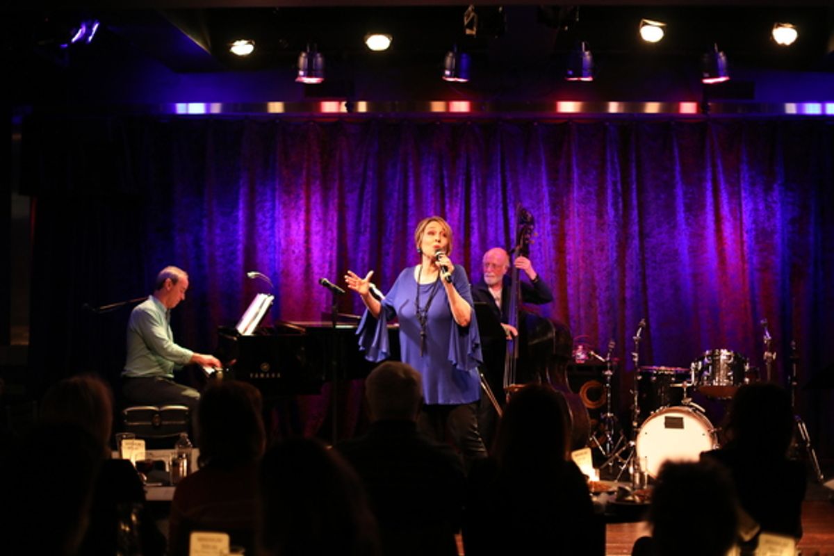 Susie Mosher with Lon Hoyt and John Miller at 