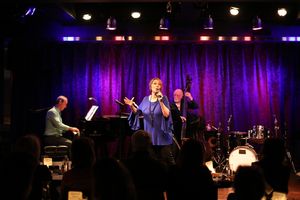 Susie Mosher with Lon Hoyt and John Miller @ BroadwayWorld Susie Mosher with Lon Hoyt and John Miller Photo