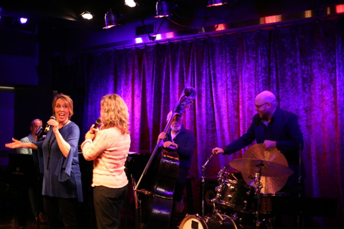 Ella Mae Dixon and drummer Ron Mitzner join the fun at 