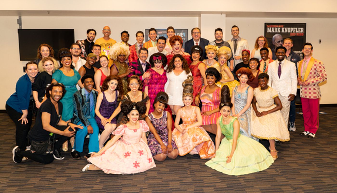 Photos: Marissa Jaret Winokur Visits the Tour of HAIRSPRAY  Image