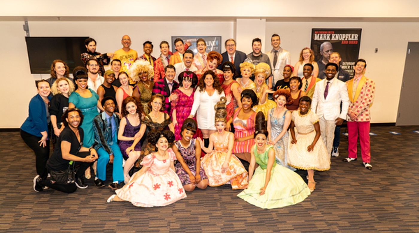 Photos: Marissa Jaret Winokur Visits the Tour of HAIRSPRAY  Image