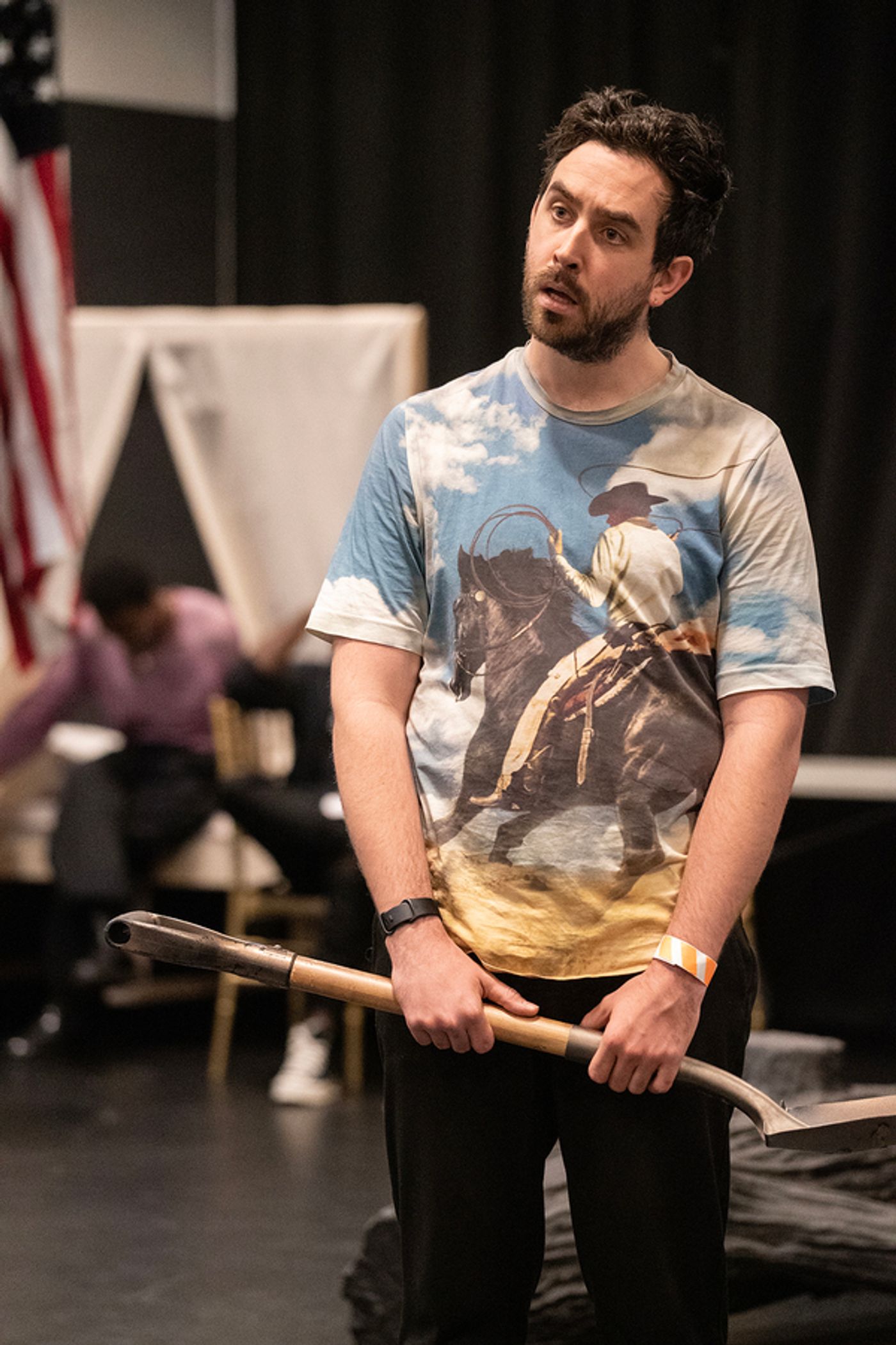 Photos: Go Inside Rehearsals for HAMLET at Free Shakespeare in the Park  Image