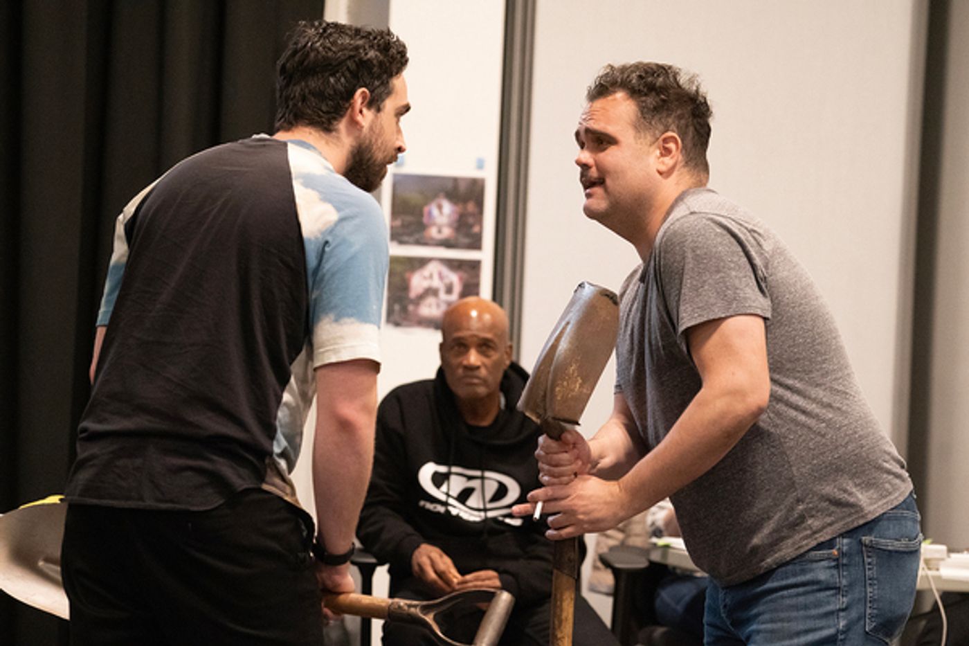 Photos: Go Inside Rehearsals for HAMLET at Free Shakespeare in the Park  Image