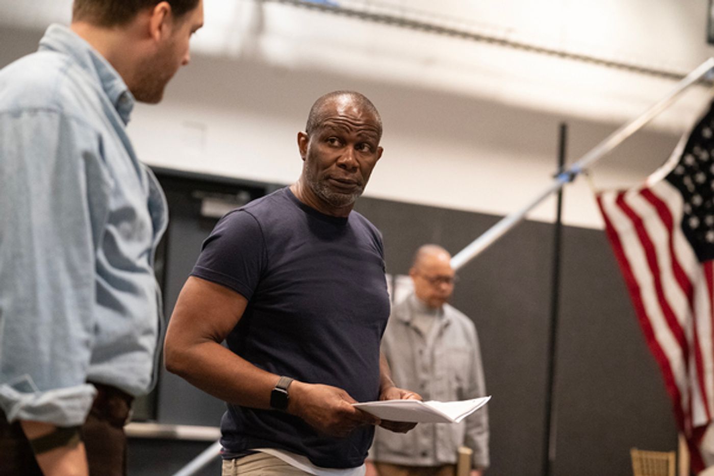 Photos: Go Inside Rehearsals for HAMLET at Free Shakespeare in the Park  Image