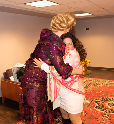 Andrew Levitt aka Nina West, Marissa Jaret Winokur Photo