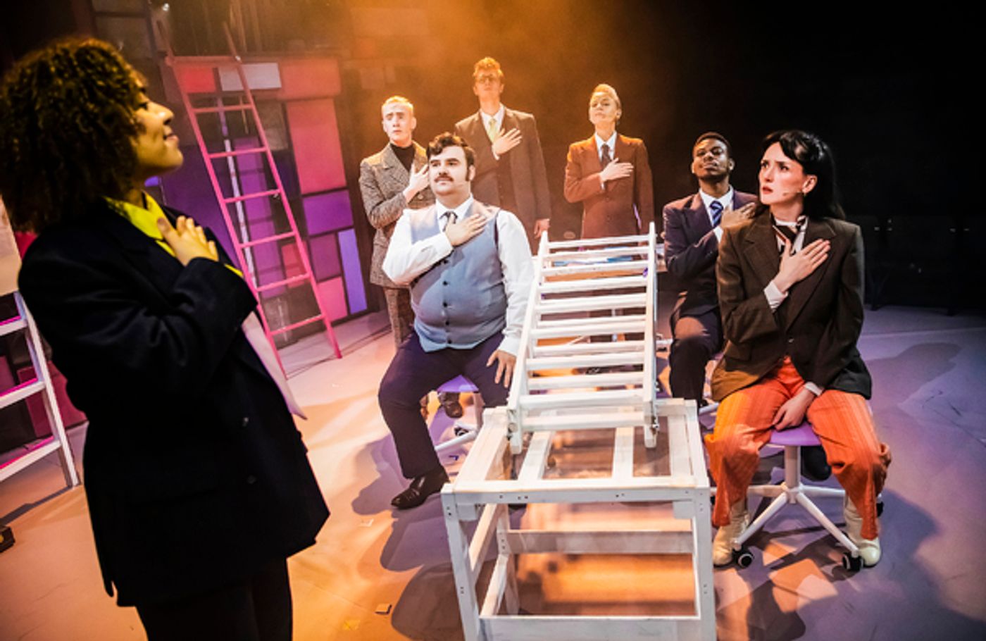 Photos: Tracie Bennett, Gabrielle Friedman and More Star in HOW TO SUCCEED IN BUSINESS WITHOUT REALLY TRYING at Southwark Playhouse  Image