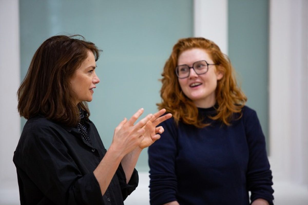 Ruth Wilson and Anna Breckon at 