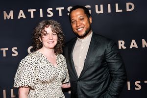 Cynthia Flowers and Branden Jacobs-Jenkins @ BroadwayWorld Cynthia Flowers and Branden Jacobs-Jenkins Photo