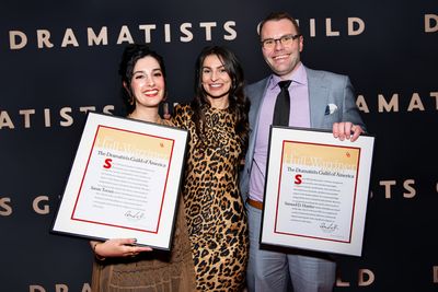Sanaz Toossi, Martyna Majok, and Samuel D. Hunter Photo