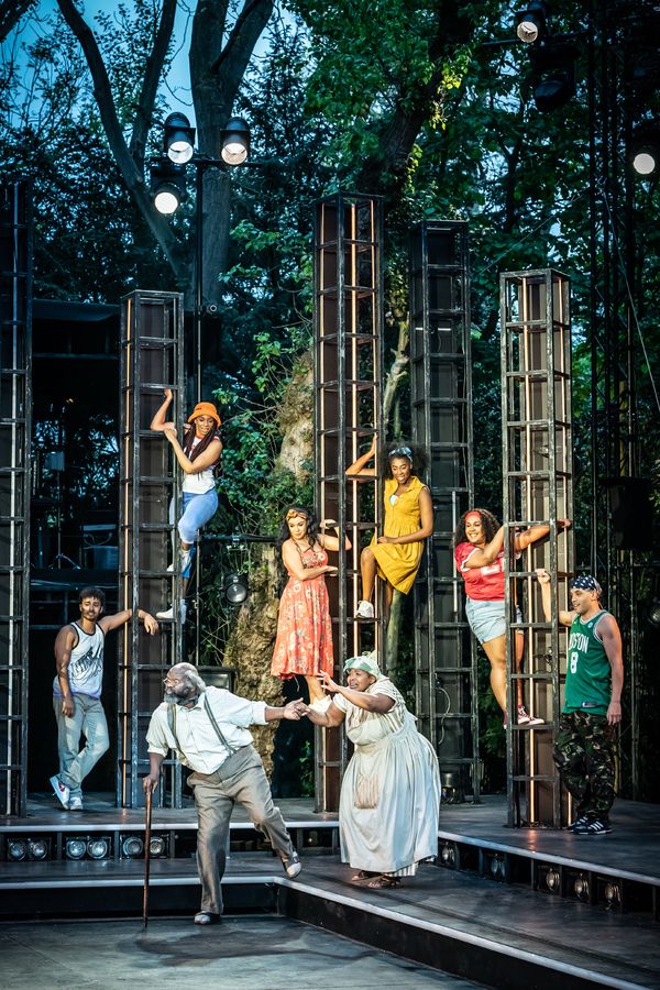 Chris Jarman, Natasha Magigi Photo