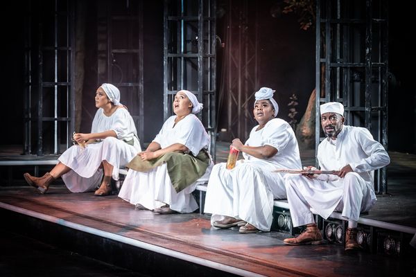 Emilie-Louise Israel, Bernadette Bangura, Anelisa Lamola and Newtion Matthews  Photo