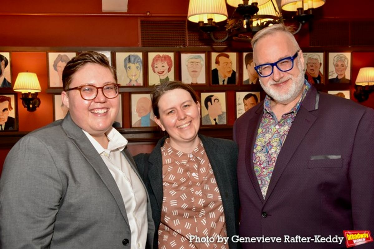 Ann Kreitman, Alex Keegan and Gabriel Stelian-Shanks at 