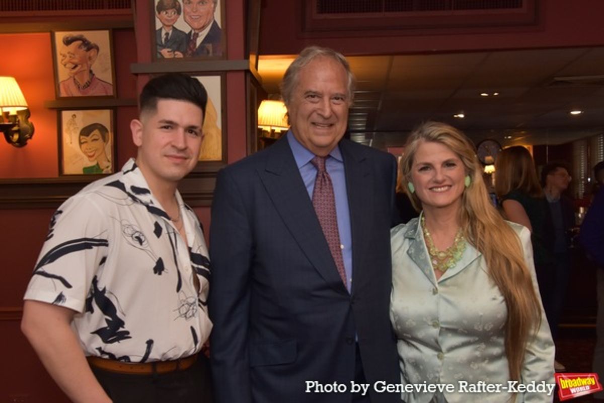 Diego Gonzalez, Stewart F. Lane and Bonnie Comley at 