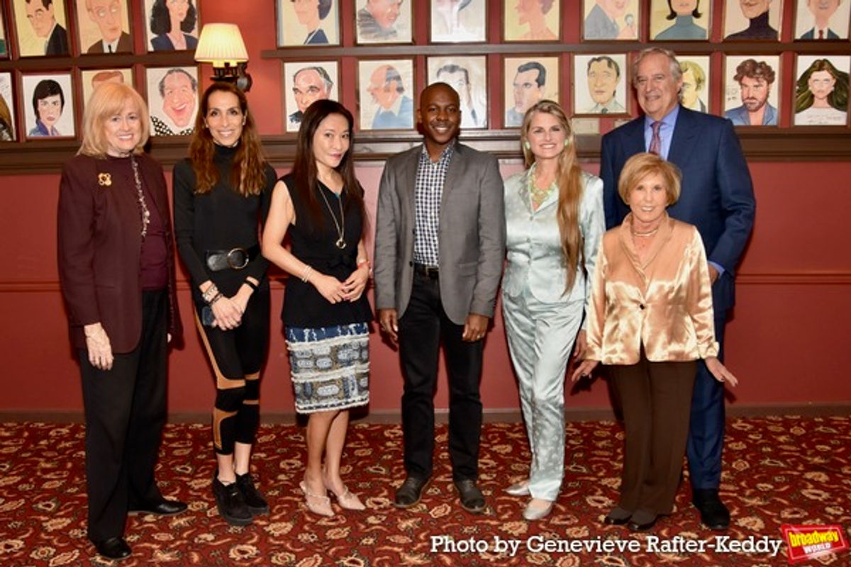 Barbara von Borstel, Rose Caiola, Kumiko Yoshii, Lamar Richardson, Bonnie Comley, Stewart F. Lane and Riki Kane Larimer at 