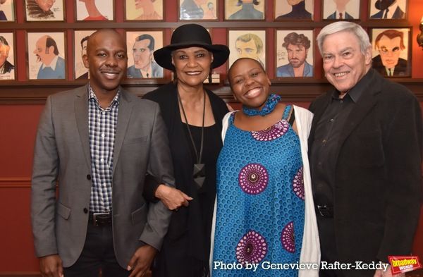 Lamar Richardson, Willette Klausner, Nehprii Amenii and Manny Klausner Photo