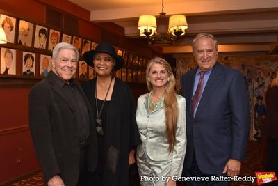 Manny Klausner, Gillette Klausner, Bonnie Comley and Stewart F. Lane Photo