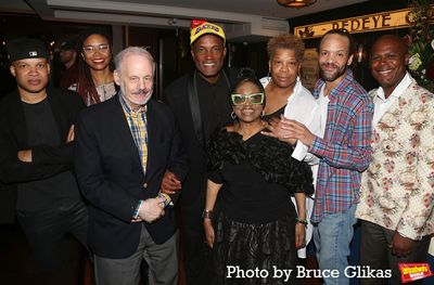 Glenn Davis, Tralynn Husbands, Jeffrey Richards, Director Kenny Leon, Irene Gandy, Ro Photo