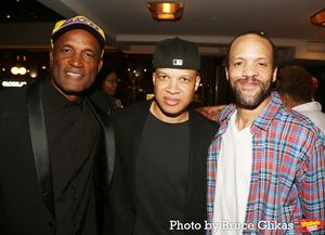 Director Kenny Leon, Glenn Davis and Savion Glover  Photo