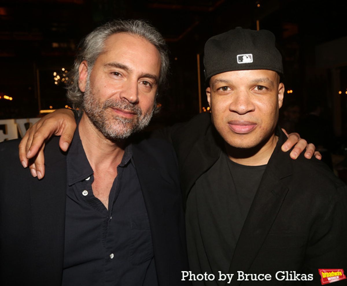 Omar Metwally and Glenn Davis at 