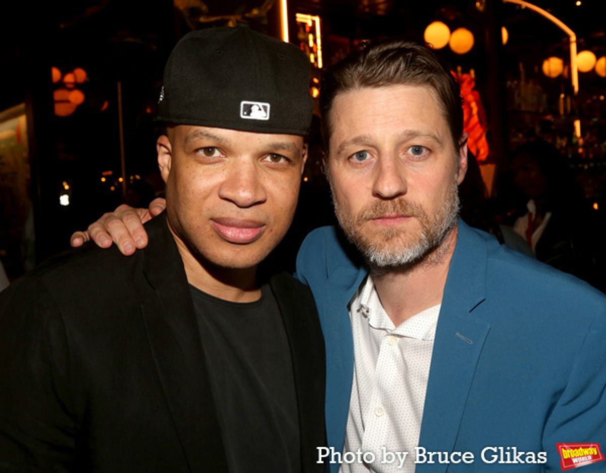 Glenn Davis and Ben McKenzie  at 