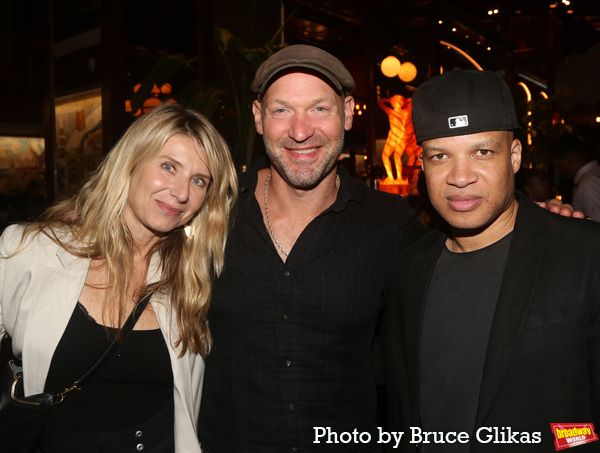 Nadia Bowers, Corey Stoll and Glenn Davis  Photo