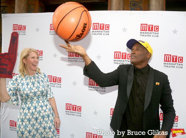 Lauren Reid and Director Kenny Leon Photo