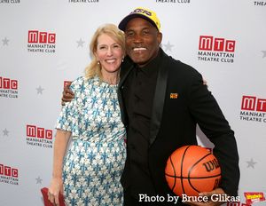 Lauren Reid and Director Kenny Leon @ BroadwayWorld Lauren Reid and Director Kenny Leon Photo