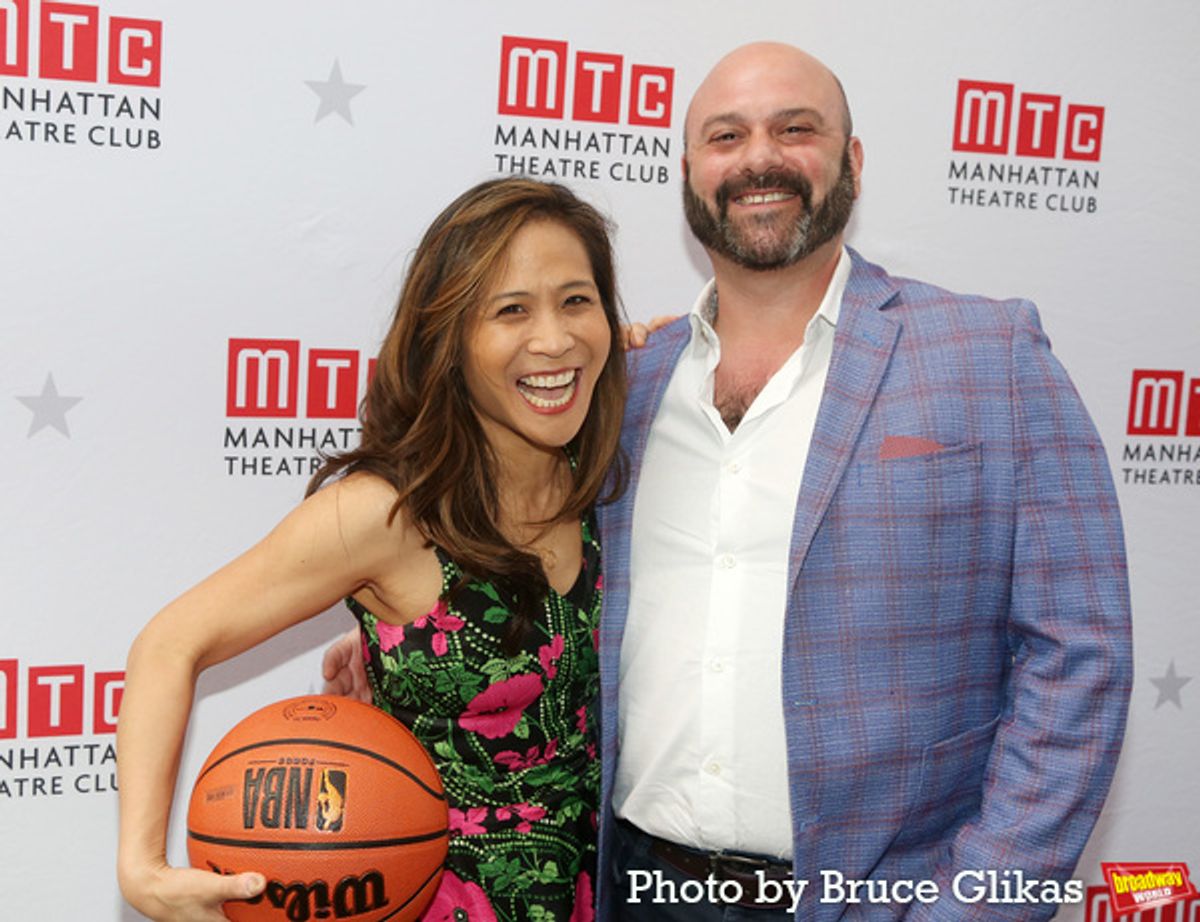 May Adrales and Guest at 