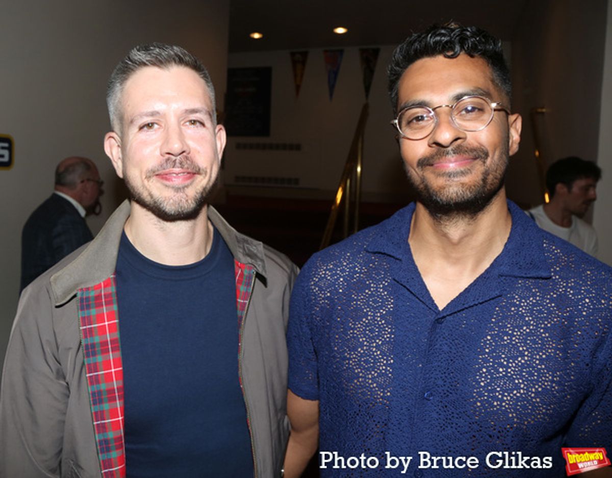 Stephen Karam and Gitesh Gohel at 