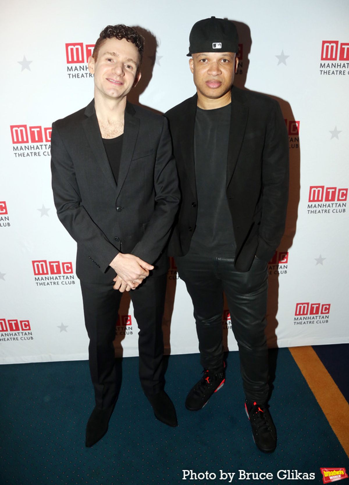 Chris Perfetti and Glenn Davis  at 