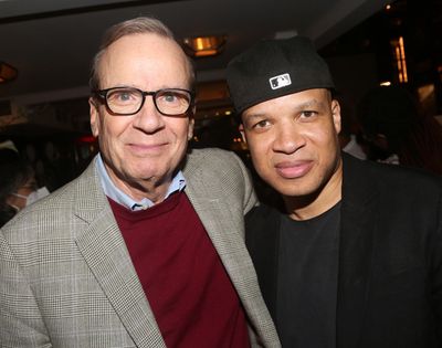 Manhattan Theatre Club Managing Director Barry Grove and Glenn Davis Photo