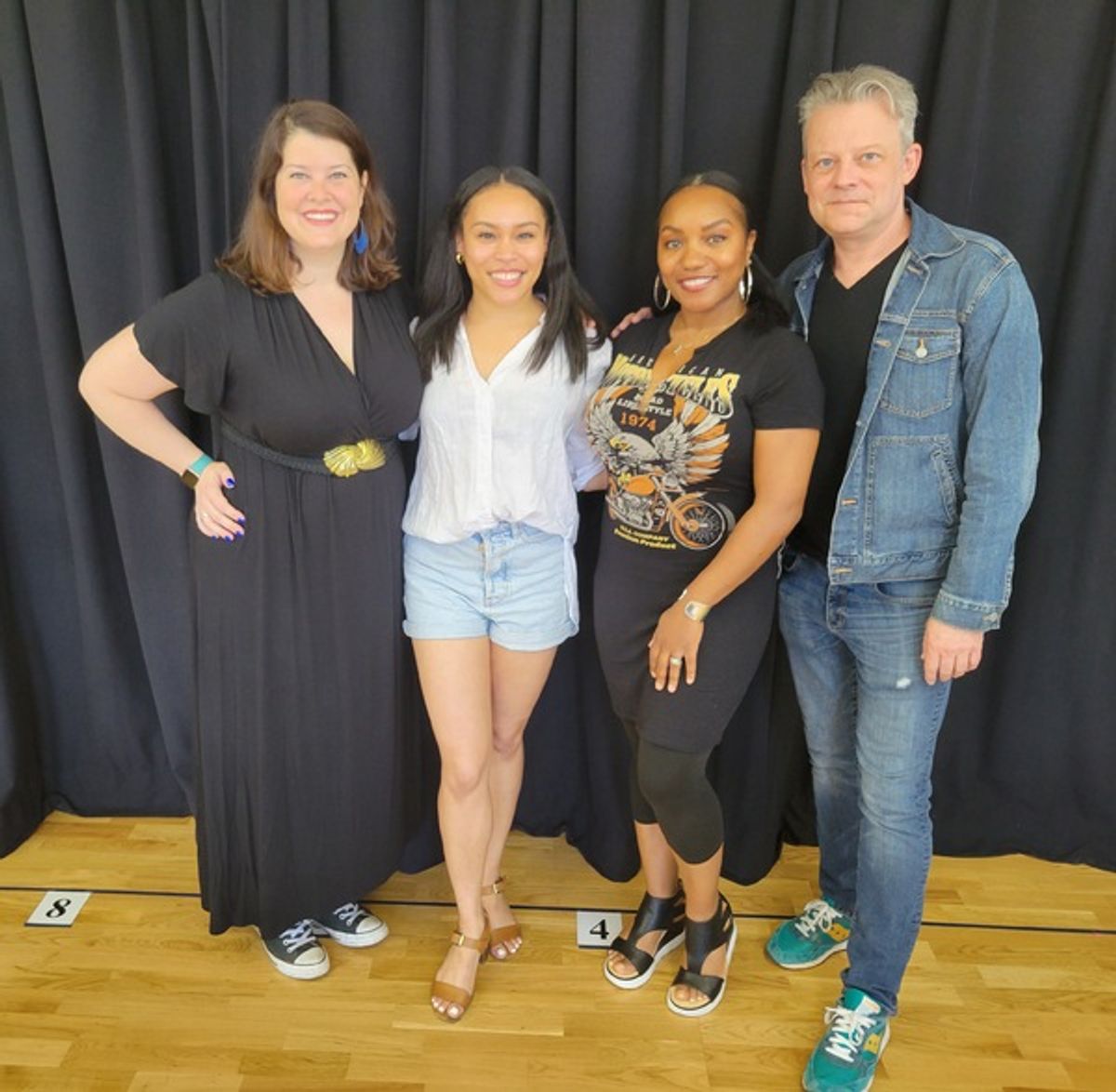 Lauren Elder, Brittany Nicole Williams, Badia Farha, Jeremy Kushnier
 at 