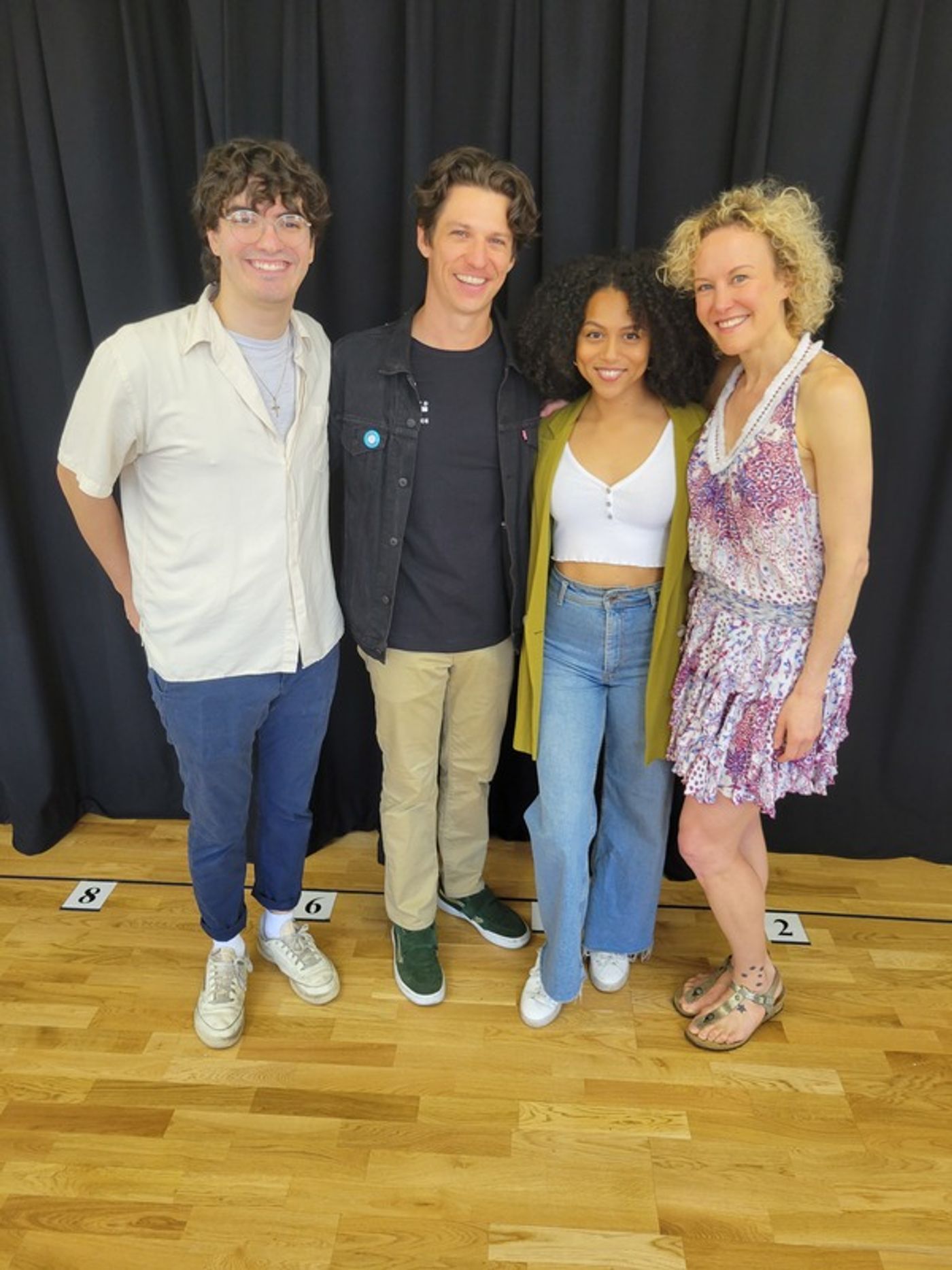 Photos: The Cast of THE GOSPEL ACCORDING TO HEATHER in Their First Rehearsal  Image